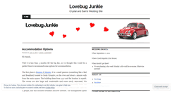 Desktop Screenshot of lovebugjunkie.wordpress.com