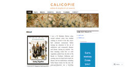 Desktop Screenshot of calicopiekitchen.wordpress.com