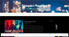 Desktop Screenshot of odanguito.wordpress.com