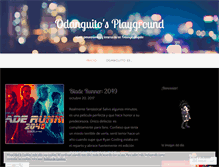 Tablet Screenshot of odanguito.wordpress.com