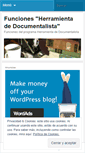 Mobile Screenshot of funciones.wordpress.com