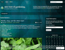 Tablet Screenshot of knowyourgarden.wordpress.com
