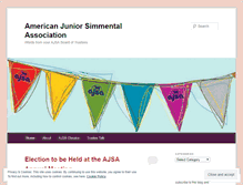 Tablet Screenshot of juniorsimmental.wordpress.com