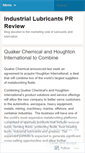 Mobile Screenshot of industriallubricantsprreview.wordpress.com