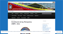 Desktop Screenshot of ingenieriapetroquimicaunefazulia.wordpress.com