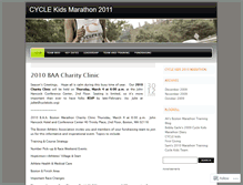 Tablet Screenshot of cyclekids2010.wordpress.com