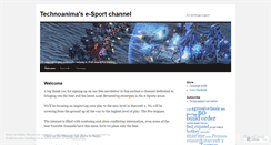 Desktop Screenshot of esports2011.wordpress.com