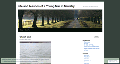 Desktop Screenshot of lifeandlessonsofayoungmaninministry.wordpress.com