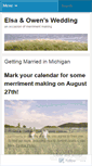 Mobile Screenshot of elsanowen.wordpress.com