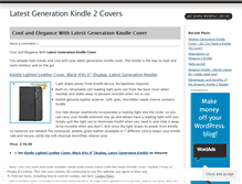 Tablet Screenshot of latestkindlecovers.wordpress.com