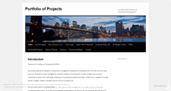 Desktop Screenshot of mrr2009portfolio.wordpress.com