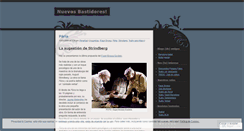 Desktop Screenshot of nuevosbastidores.wordpress.com