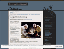 Tablet Screenshot of nuevosbastidores.wordpress.com
