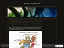 Tablet Screenshot of mecanicaparaprincipiantes.wordpress.com