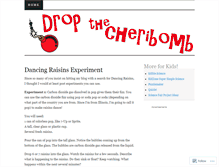 Tablet Screenshot of cheribomb.wordpress.com