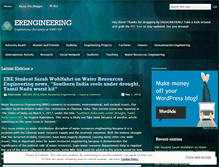 Tablet Screenshot of erengineering.wordpress.com