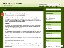 Tablet Screenshot of centralmarketyork.wordpress.com