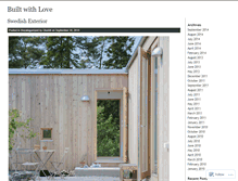 Tablet Screenshot of builtwithlove.wordpress.com