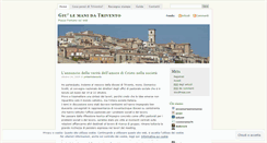 Desktop Screenshot of giulemanidatrivento.wordpress.com