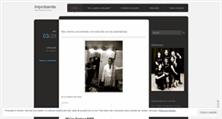 Desktop Screenshot of improbanda.wordpress.com