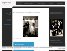 Tablet Screenshot of improbanda.wordpress.com