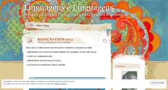 Desktop Screenshot of linguagenselinguagens.wordpress.com