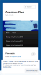 Mobile Screenshot of onesimusfiles.wordpress.com
