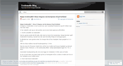 Desktop Screenshot of fritid1.wordpress.com