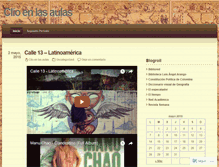 Tablet Screenshot of clioenlasaulas.wordpress.com