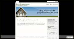 Desktop Screenshot of mardianyiyip.wordpress.com