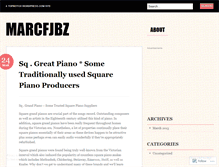 Tablet Screenshot of marcfjbz.wordpress.com