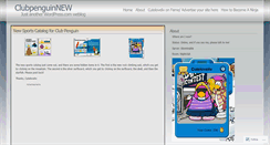 Desktop Screenshot of clubpenguinhelperguide.wordpress.com