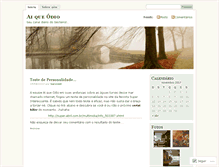 Tablet Screenshot of aiqueodio.wordpress.com