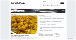 Desktop Screenshot of cornelpreda.wordpress.com