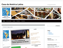 Tablet Screenshot of casadamericalatina.wordpress.com