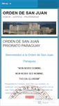 Mobile Screenshot of ordensanjuan.wordpress.com