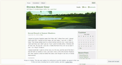 Desktop Screenshot of doublebogey.wordpress.com