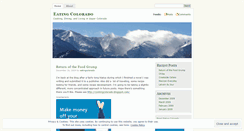 Desktop Screenshot of eatingcolorado.wordpress.com