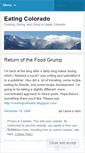 Mobile Screenshot of eatingcolorado.wordpress.com