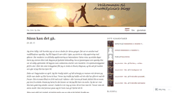 Desktop Screenshot of anettesylvia.wordpress.com