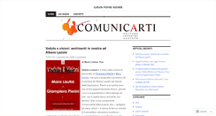 Desktop Screenshot of comunicarti.wordpress.com