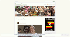 Desktop Screenshot of embraceuganda.wordpress.com