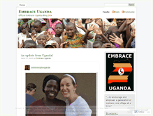 Tablet Screenshot of embraceuganda.wordpress.com