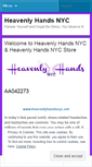 Mobile Screenshot of heavenlyhands.wordpress.com