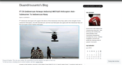 Desktop Screenshot of ekaandrisusanto.wordpress.com