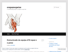 Tablet Screenshot of orapazeopeixe.wordpress.com