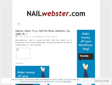 Tablet Screenshot of nailpress.wordpress.com