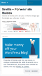 Mobile Screenshot of porvenirsinruidos.wordpress.com