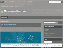 Tablet Screenshot of hugojulian1127.wordpress.com