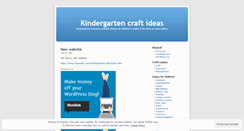 Desktop Screenshot of kindergartencraft.wordpress.com